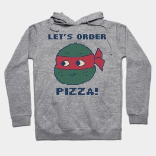 Let's Order A Pizza - Pixel Art Hoodie